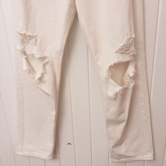 AGOLDE 90’s Mid Rise Loose Jeans in Vanish Size 27 - Picture 6 of 10